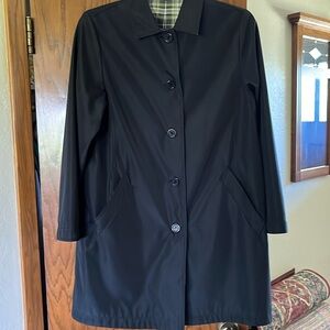 Reversible trench coat